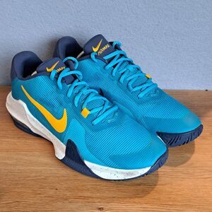 Nike Air Max Impact 4 Men’s 11 Blue Basketball Sneakers Shoes DM1124-302 Airmax